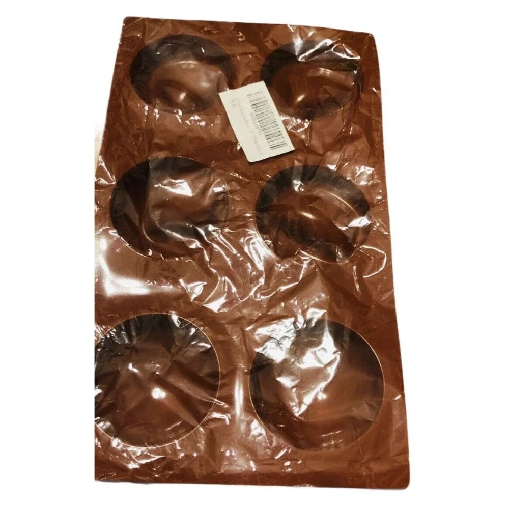 6‎ Semi-Sphere Round Silicone 3 Pk Molds Hot Chocolate Bombs Cake Baking New